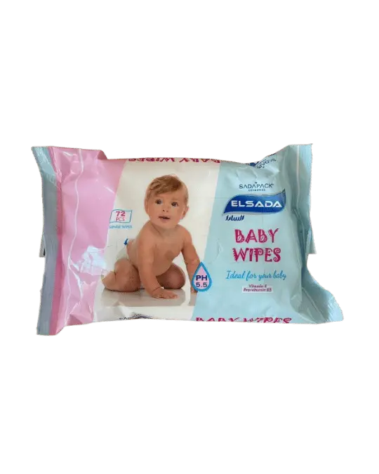 Elsada Baby Wipes 72 Sheets