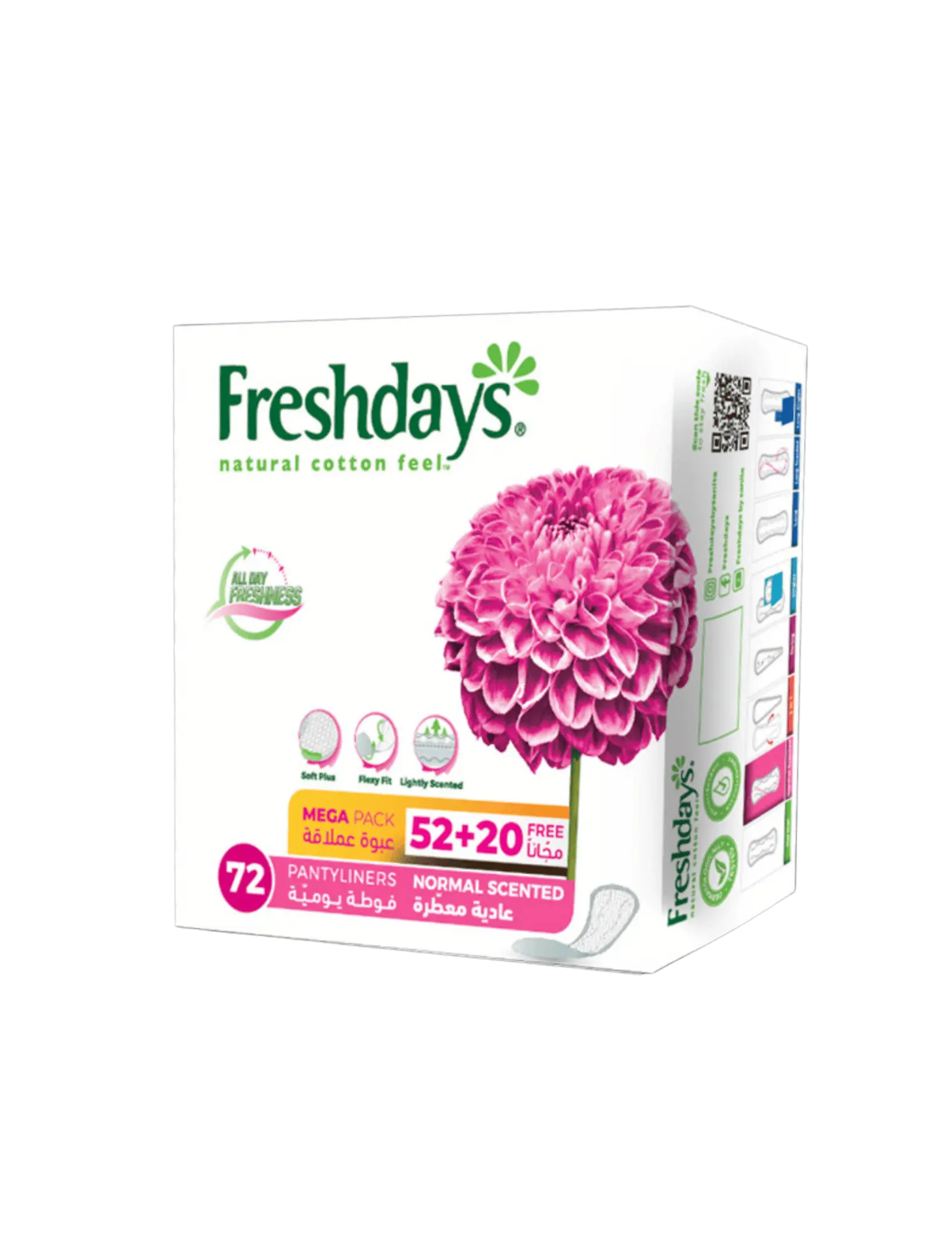 FreshDays Normal Scented 52+20 Free