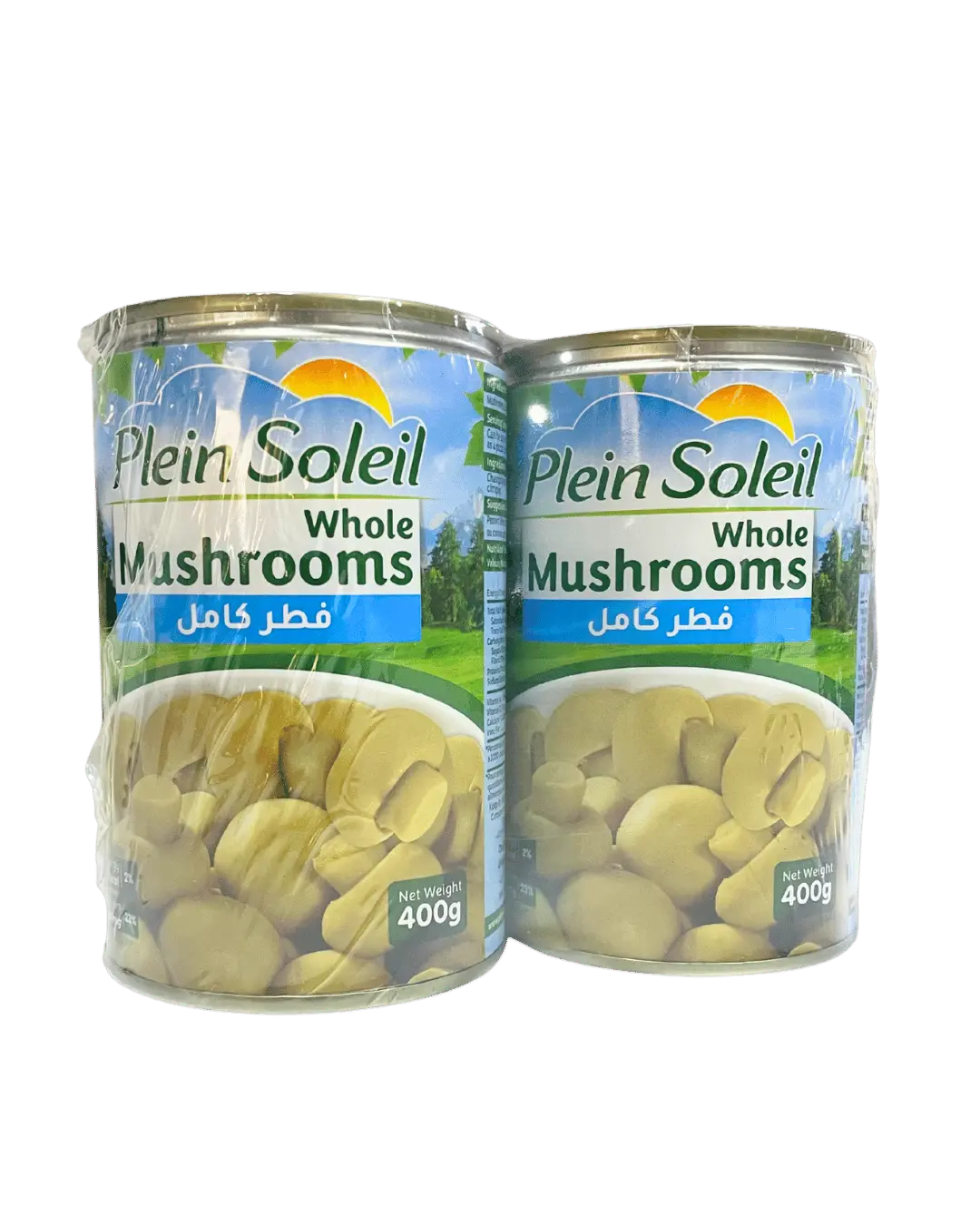Promo P(2) Whole Mushrooms Plein Soleil 400 g
