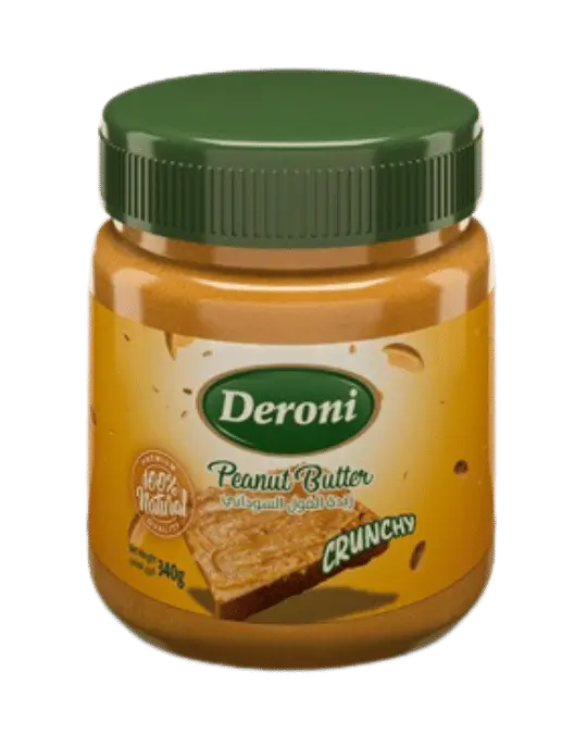 Peanut Butter Deroni Crunchy 340 g