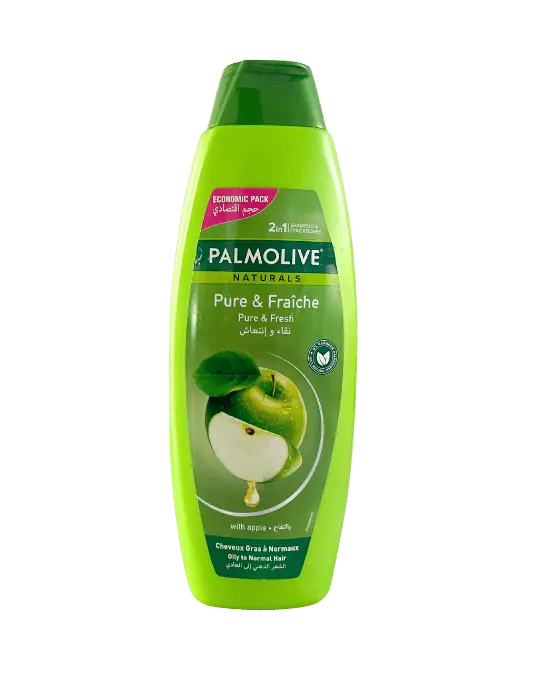 Shampoo 600 ml Palmolive 2 IN1 Apple image