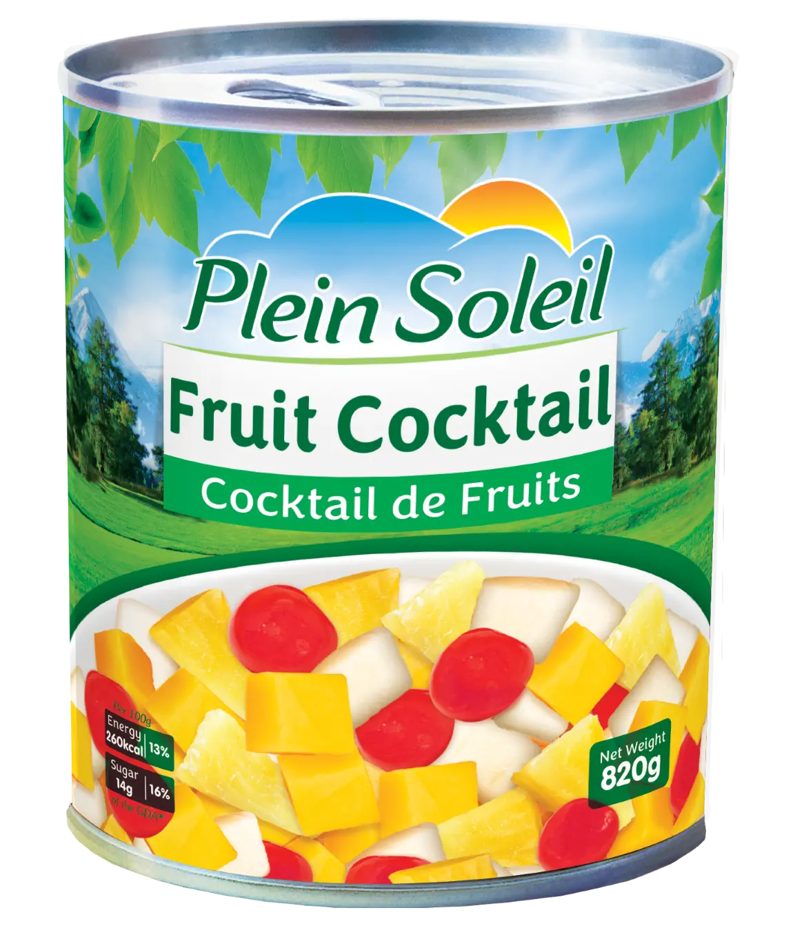 Fruit Cocktail Plein Soleil 820 g
