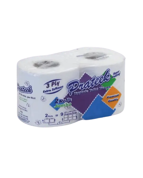 Toilet Paper Extra Soft 2 Rolls Prateek 3 Ply