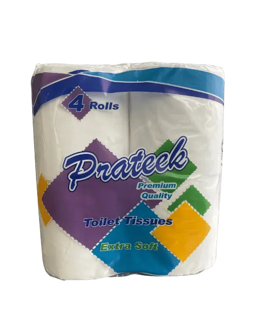 Toilet Paper Extra Soft 4 Rolls Prateek 2 Ply
